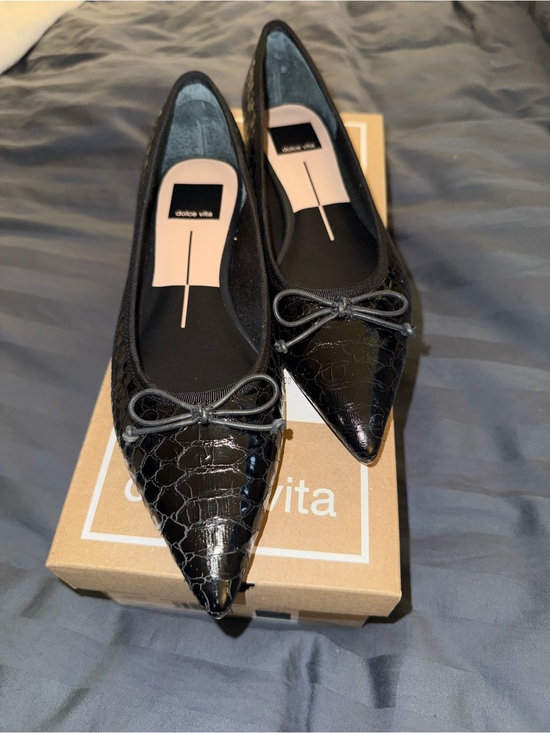 Dolce Vita Palani Pointed Toe Flat (Women) | Nordstrom Dolce Vita Palani Ballet Flats Snake Embossed